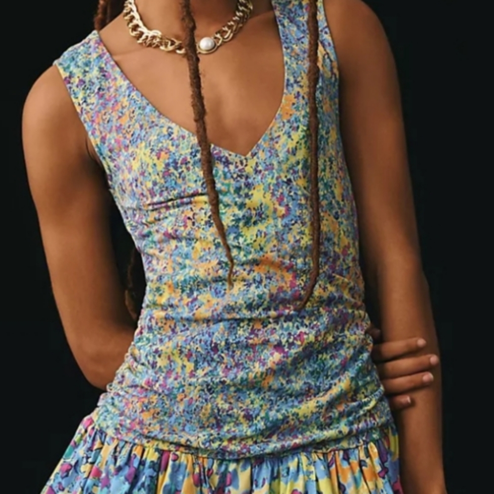 Plenty by Tracy Reese V-Neck Bubble Dress NWT